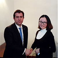 與希臘發(fā)展部副部長親切會(huì)晤